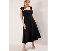 Trendyol Curve Robe noir, Taille 44