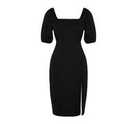 Trendyol Curve Robe noir, Taille 46