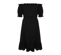 Trendyol Curve Robe noir, Taille 50