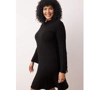 Trendyol Curve Robes en maille noir, Taille 4XL