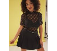 Trendyol Curve T-shirt noir, Taille 6XL