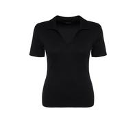 Trendyol Curve T-shirt noir, Taille XXXL