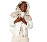 Trendyol Damen Gerade Regulär Mäntel Manteau, Ecru, M aux Femmes