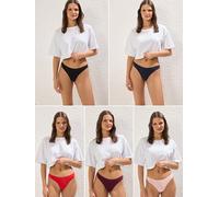 Trendyol Ensemble de linge aubergine / rose clair / rouge vif / noir, Taille 80