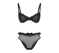 Trendyol Ensemble de linge noir, Taille 70