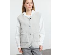 Trendyol Gilet gris clair, Taille S