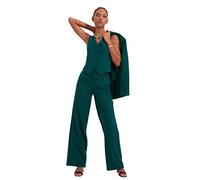Trendyol Green Spacious Trousers, Short aux Femmes, Green, 34