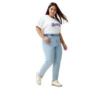 Trendyol High Waist Loose Plus Size Jeans, Blue, 48 Femme