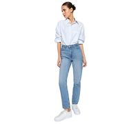 Trendyol Jean Bootcut Taille Haute et évasé, Bleu, 62 Femme