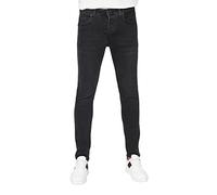 Trendyol Jean Skinny Taille Normale, Noir, 42 Homme