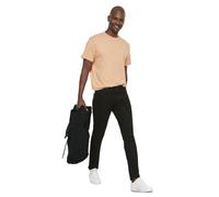 Trendyol Jean Skinny Taille Normale, Noir, 52 Homme