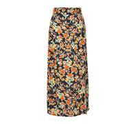 Trendyol Jupe crème / jaune / orange foncé / noir, Taille 38