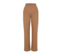 Trendyol Pantalon à plis caramel, Taille 48