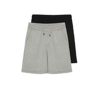 Trendyol Pantalon gris chiné / noir, Taille 34