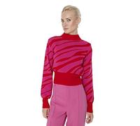 Trendyol Pull À Col Roulé Imprimé Animal Maillot de survêtement Femme