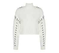 Trendyol Pull-over écru / noir, Taille L