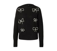 Trendyol Pull-over noir / blanc, Taille L