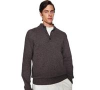 Trendyol Pull Slim à Manches Longues pour Homme Sweater, Marron, XXL