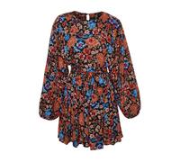 Trendyol Robe azur / vert / rouge rouille / noir, Taille 42