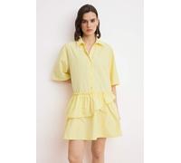 Trendyol Robe-chemise jaune clair, Taille 36-38