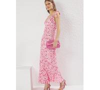 Trendyol Robe d’été rose / pitaya / poudre / rose pastel, Taille 42