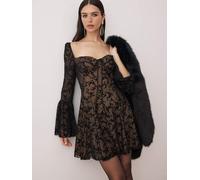 Trendyol Robe de cocktail noir, Taille 40