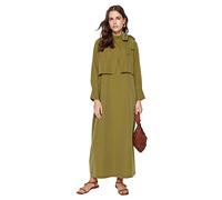 Trendyol Robe de Hijab Droite À Manches Longues pour Femme