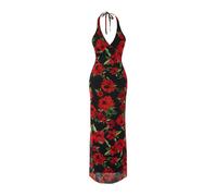 Trendyol Robe de soirée vert / vert clair / rouge / noir, Taille 38