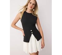 Trendyol Robe noir / blanc, Taille 40