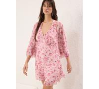 Trendyol Robe orange / rose / rose foncé / noir, Taille 38