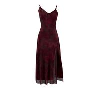 Trendyol Robe rouge / lie de vin / rouge foncé, Taille 40