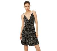Trendyol Robe tricotée à Motif, Noir, M Femme