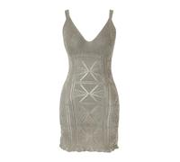 Trendyol Robes en maille kaki, Taille XS