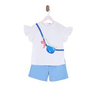 Trendyol Set écru / bleu ciel / rouge / argent, Taille 104-110