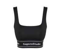 Trendyol Soutien-gorge de sport noir / blanc, Taille XS