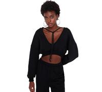 TRENDYOL Sweatshirts Maillot de survêtement, Noir, XXL Femme