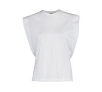Trendyol T- Shirt Basique en Tricot à col Rond Basics, Coupe régulière Chemise, Blanc, S Femme