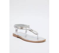 Trendyol Tongs argent, Taille 37