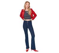Trendyol Twoaw23je00018/Mavi Jeans, Bleu, 68 Femme