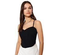 Trendyol Woman Slim fit Basic Sweetheart Knit Bustier, Soutien-Gorge,