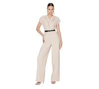Trendyol Women Plain Arched Detailed Woven Jumpsuit, Combinaison Femme, Rock,