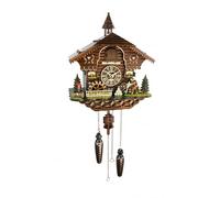 Trenkle Maison de la Forêt-Noire en Quartz avec Randonneur Mobile et Roue de Moulin, avec Musique de l’ISDD