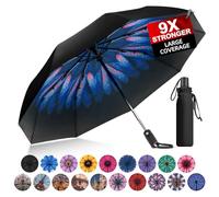 Trenovo Travel Umbrella for Rain - 2023 Pro-Series Compact Umbrella Small for Backpack, Portable, Lightweight, Windproof, Heavy Duty, Automatic Folding