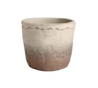 TRENT-693 Pot de Fleur Jardinière en Ciment de Grand Calibre, dégradé Couleurs, for intérieur et extérieur Pot de Fleur d'intérieur