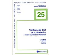 trente ans de droit de la distribution a travers l a lettre de distribution