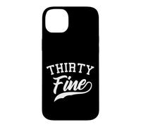 Trente Fine Cadeau d'anniversaire 30 Ans pour Femme Script rétro Coque pour iPhone 14 Plus