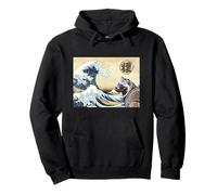 Trente-Six Vues de Tanuki Ukiyo-e Katsushika Hokusai Sweat à Capuche