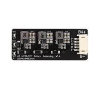 Trented Égaliseur de Batterie Actif 3.0V à 4.5V PCB Matériel Module d'égaliseur de Batterie au Lithium Pratique Plug and Play pour Un Usage Domestique