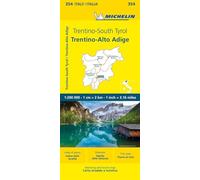 Gräfe & Unzer – Carte Michelin Trentino Local Map 354 – Südtirol