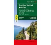 Trentino-Südtirol - Venetien, Straßenkarte 1:200.000, Freytag & Berndt